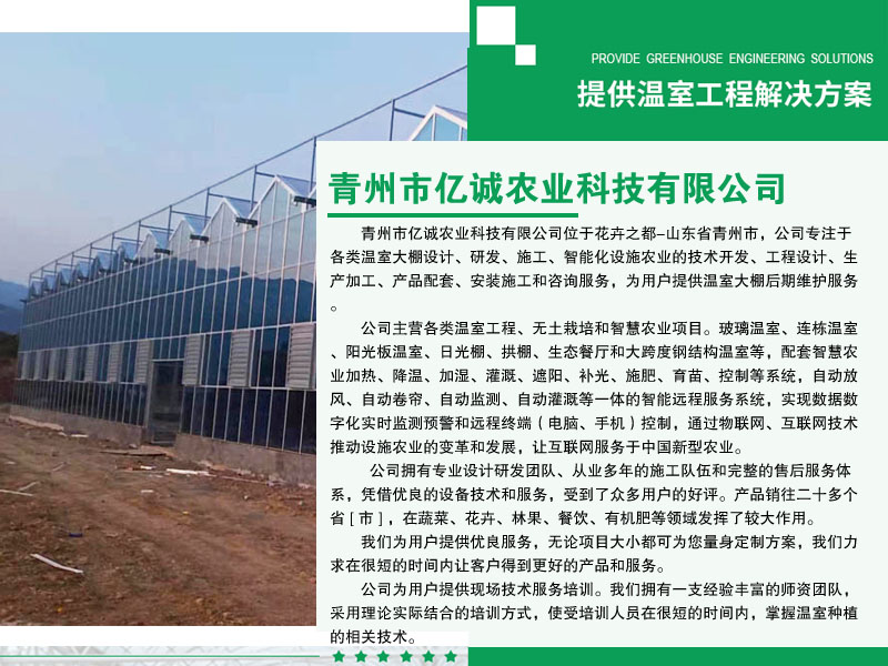 連棟智能溫室工程 連棟智能溫室工程